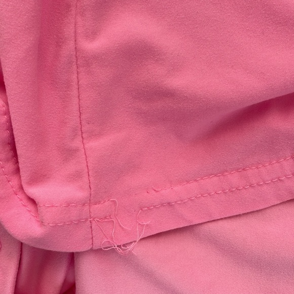 Mentally Exhausted Pink Hoodie with Sparkly Sequin Lips - Picture 5 of 5